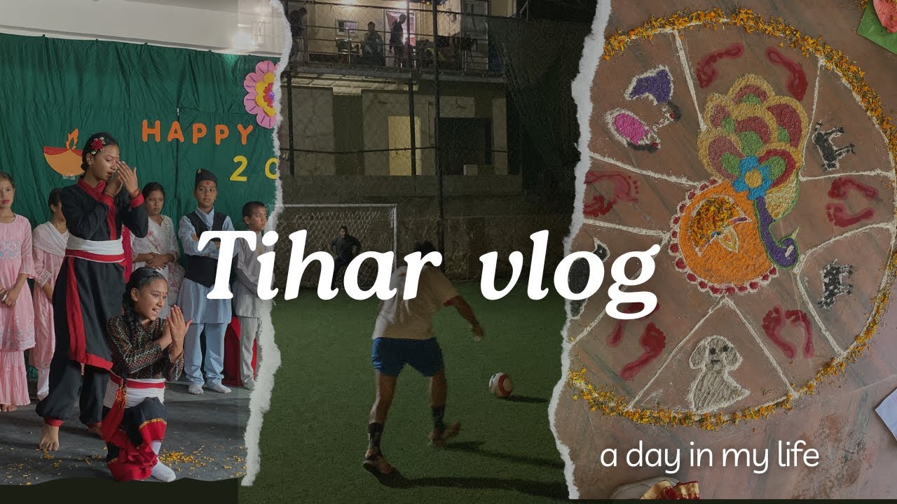 Aaja ko ramailo day// fun with kids #futsal #happy tihar
