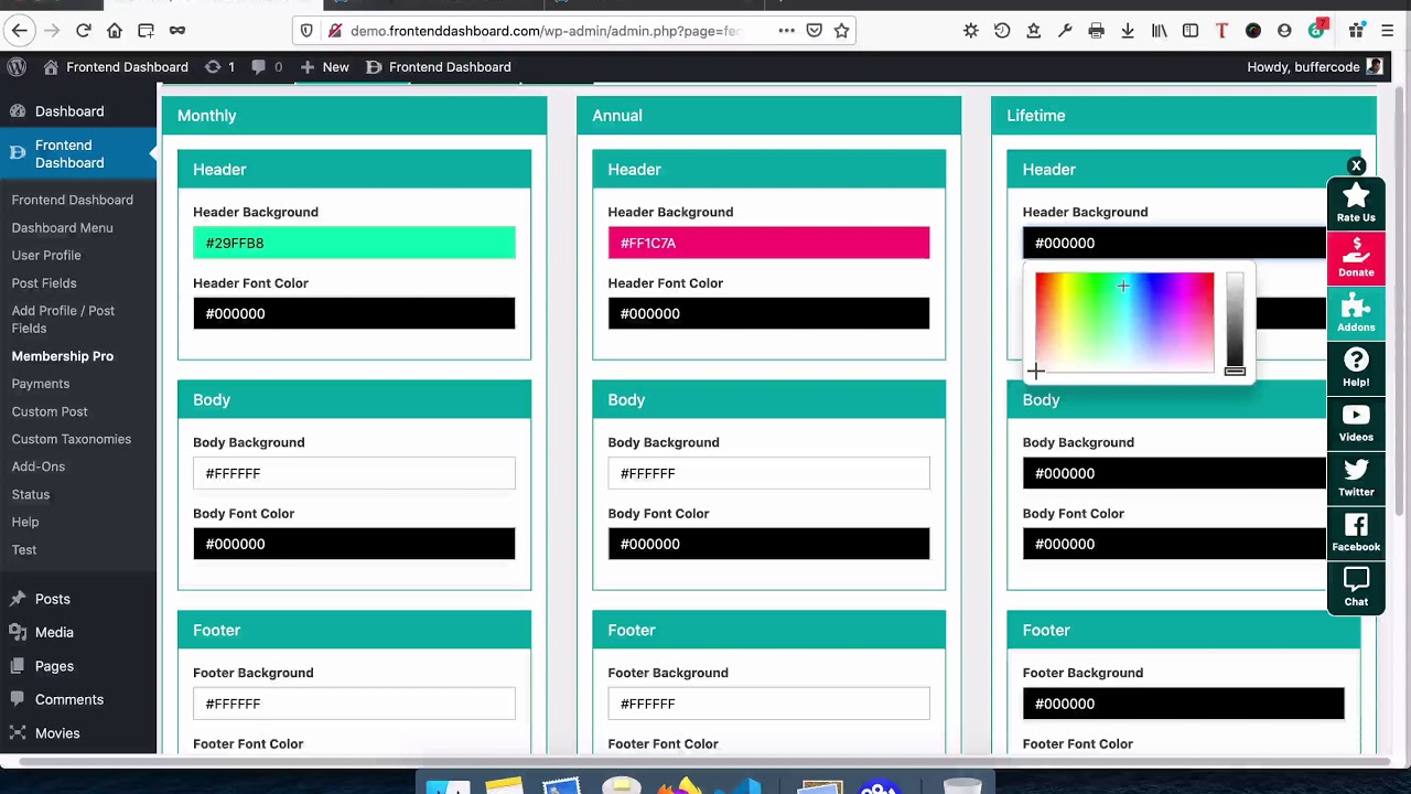 How to Setup Payment and Membership Pro Frontend Dashboard