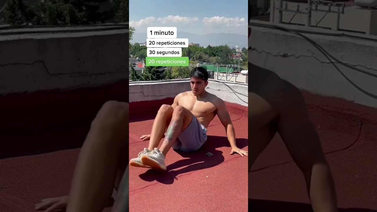 TUTORIAL de abdomen en casa SIN EQUIPO intermedio | Chuyst #fitness #workout