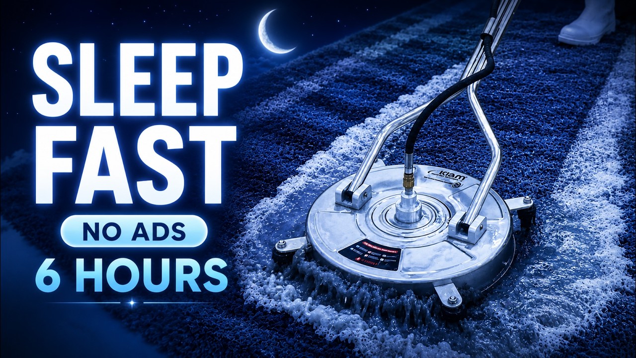 I Bet You Can&rsquo;t Stay Awake Through This Rug Cleaning ASMR | 6 Hours, No Ads