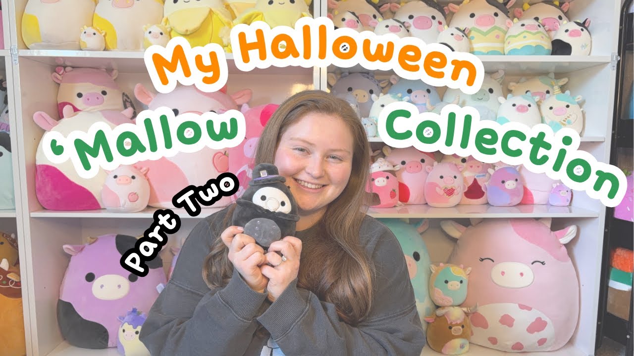 My Entire Halloween Squishmallows Collection Part Two!
