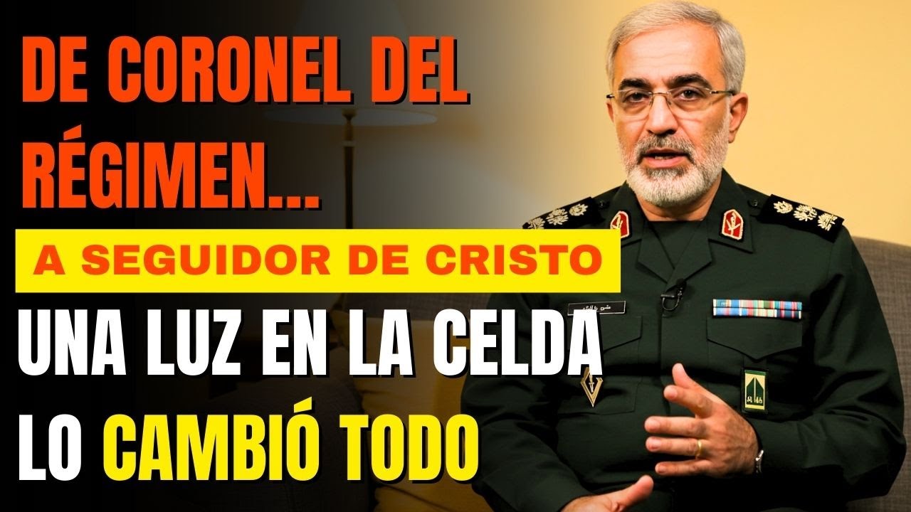 Un Coronel de Irán acepta a Jesús y se convierte al cristianismo - TESTIMONIO DE CONVERSIÓN