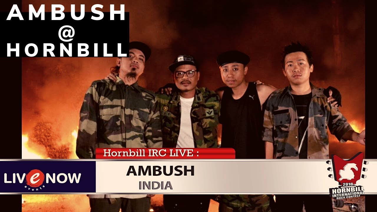 Ambush Rock band live at Hornbill 2018 Finals