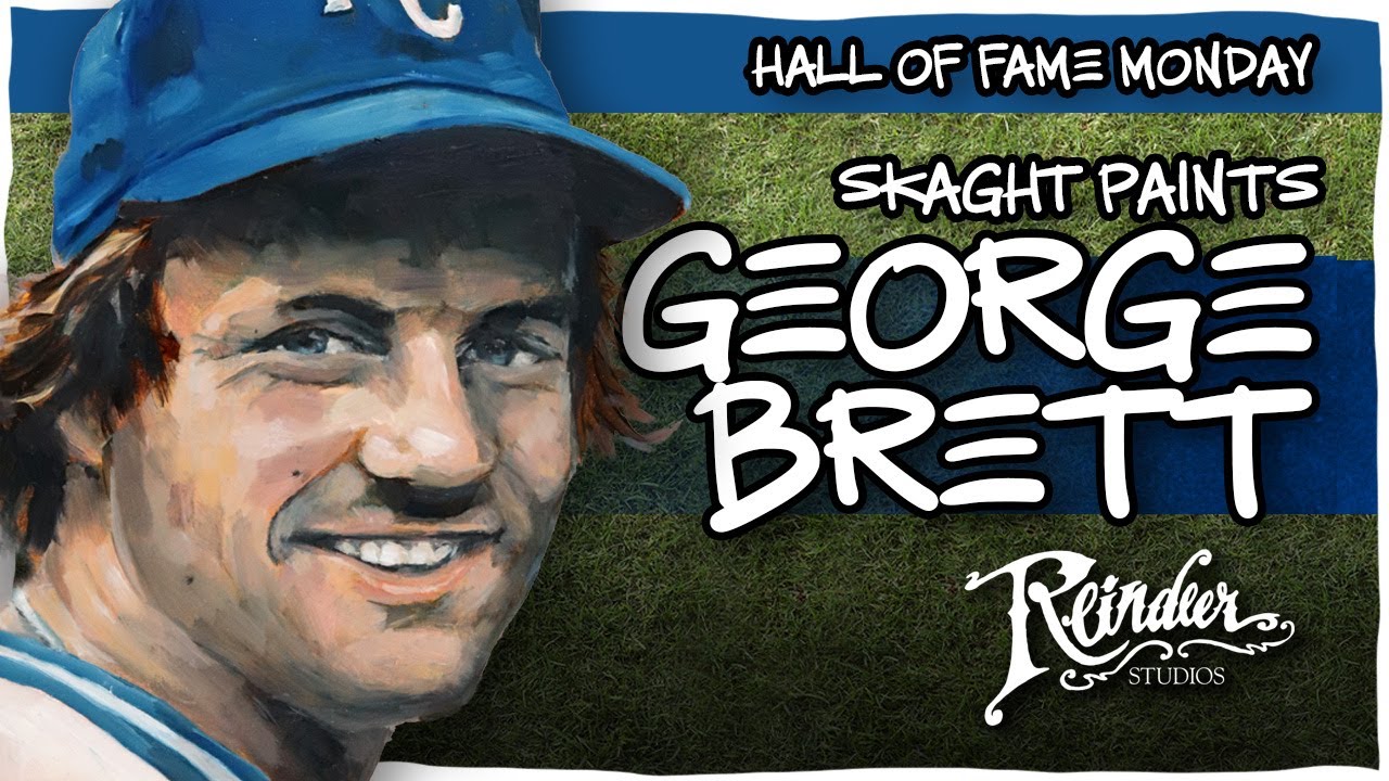 George Brett Oil Painting | Hall of Fame Monday