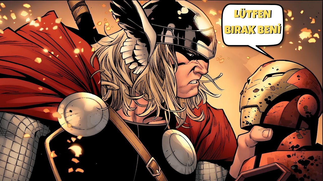 Thor, Iron Man’i Paramparça Ediyor! Marvel Türkçe Çizgi Roman!