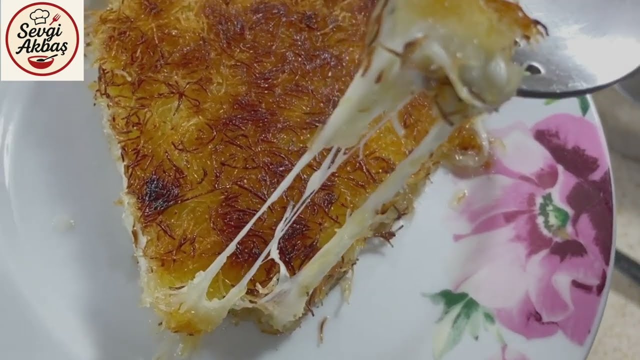 EVDE KÜNEFEYİ HERKES YAPABİLİR (künefe tarifi)