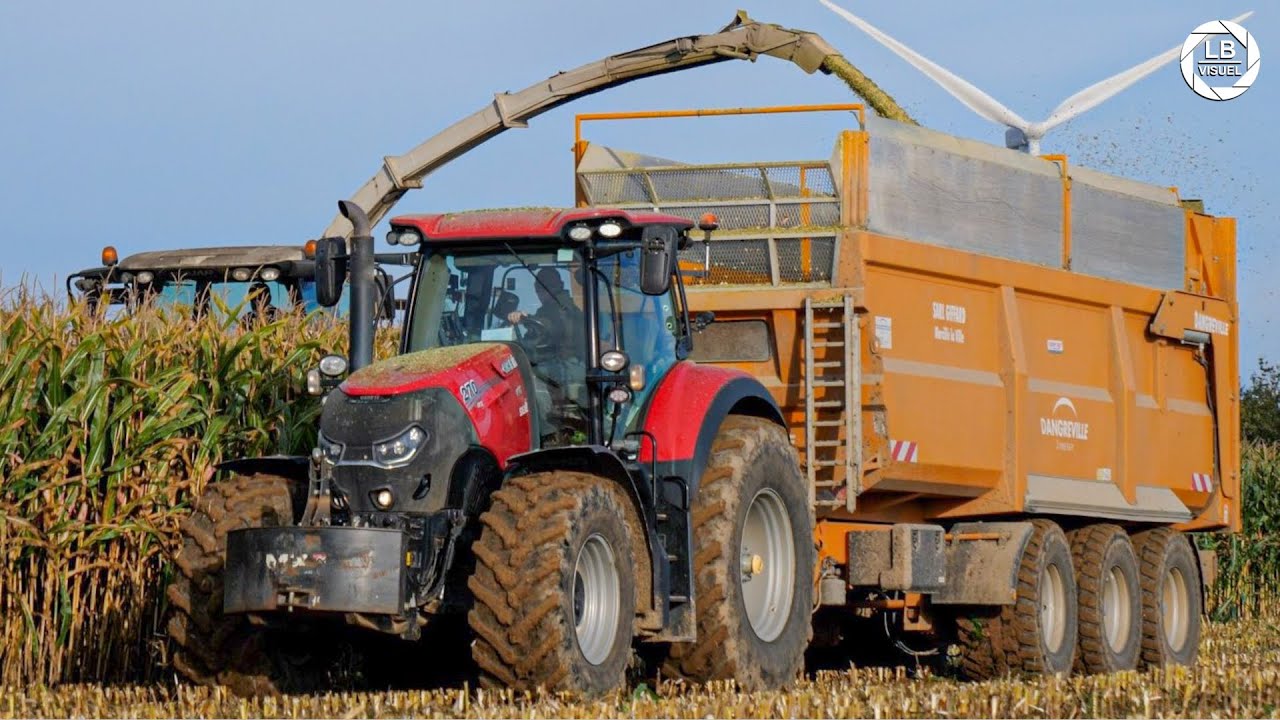 🌽 ENSILAGE en 10 RANGS par la SARL Giffard TA-TP Harault & Rivière
