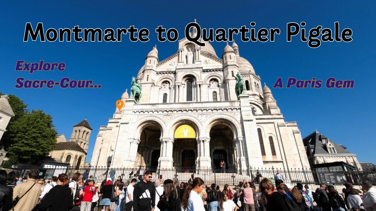 Montmarte to Quartier Pigale in 4K Walk