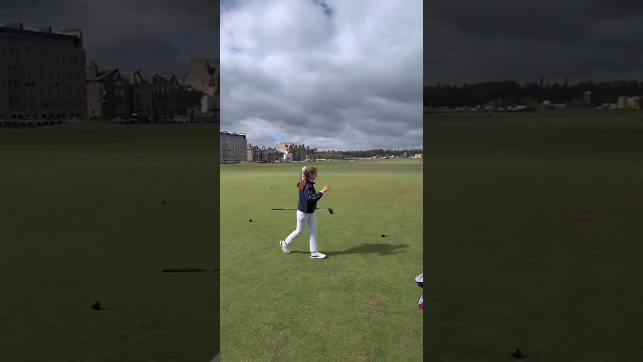 POV: The most nerve wracking tee shot in golf #nothingbeatsthis