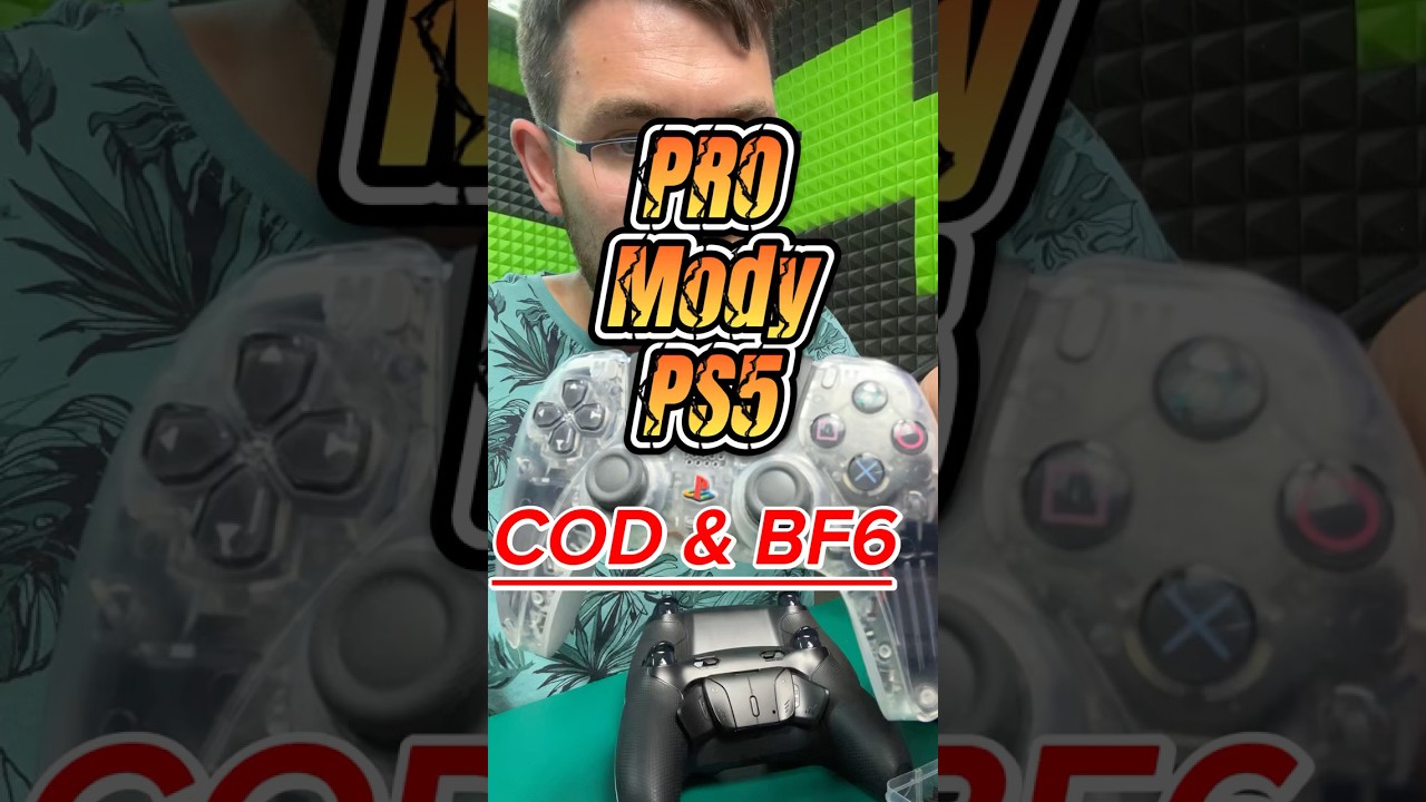 Najnowsze modyfikacje do pada PS5 DualSense #bf #callofdutywarzone #bf6 #lifehack #ps5 #sony