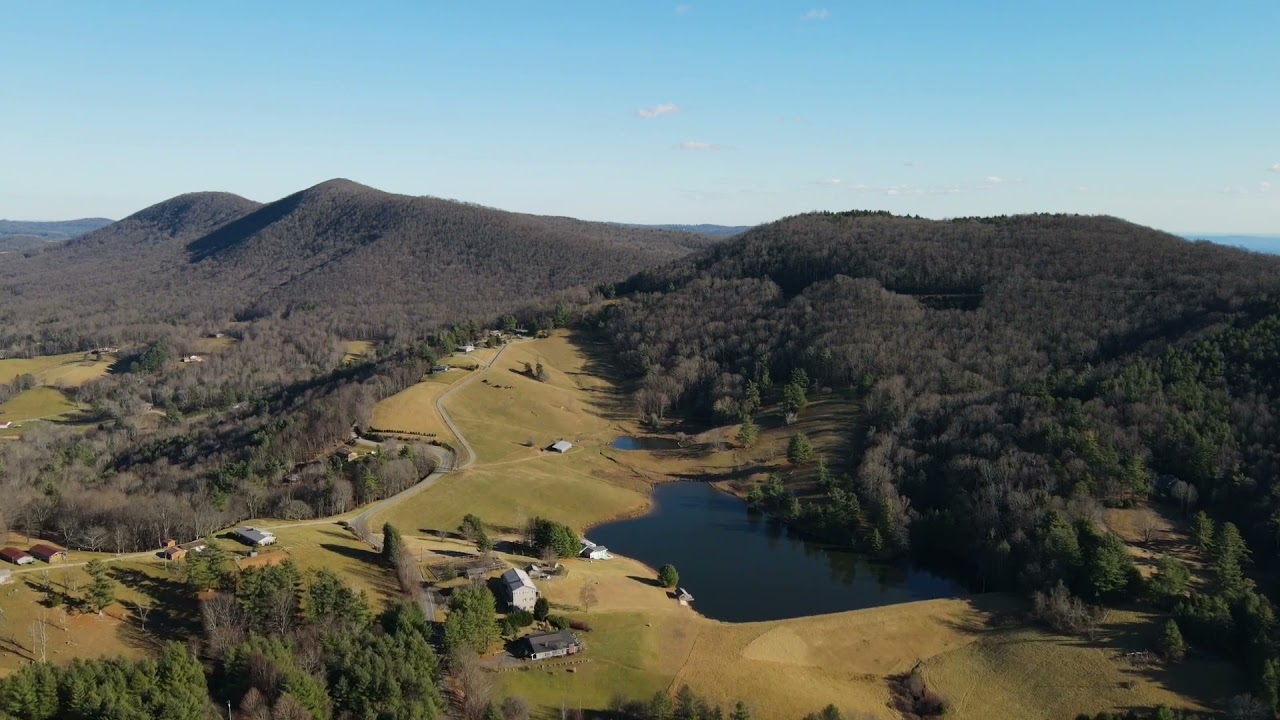 Appalachian mountains and Blue Ridge parkway