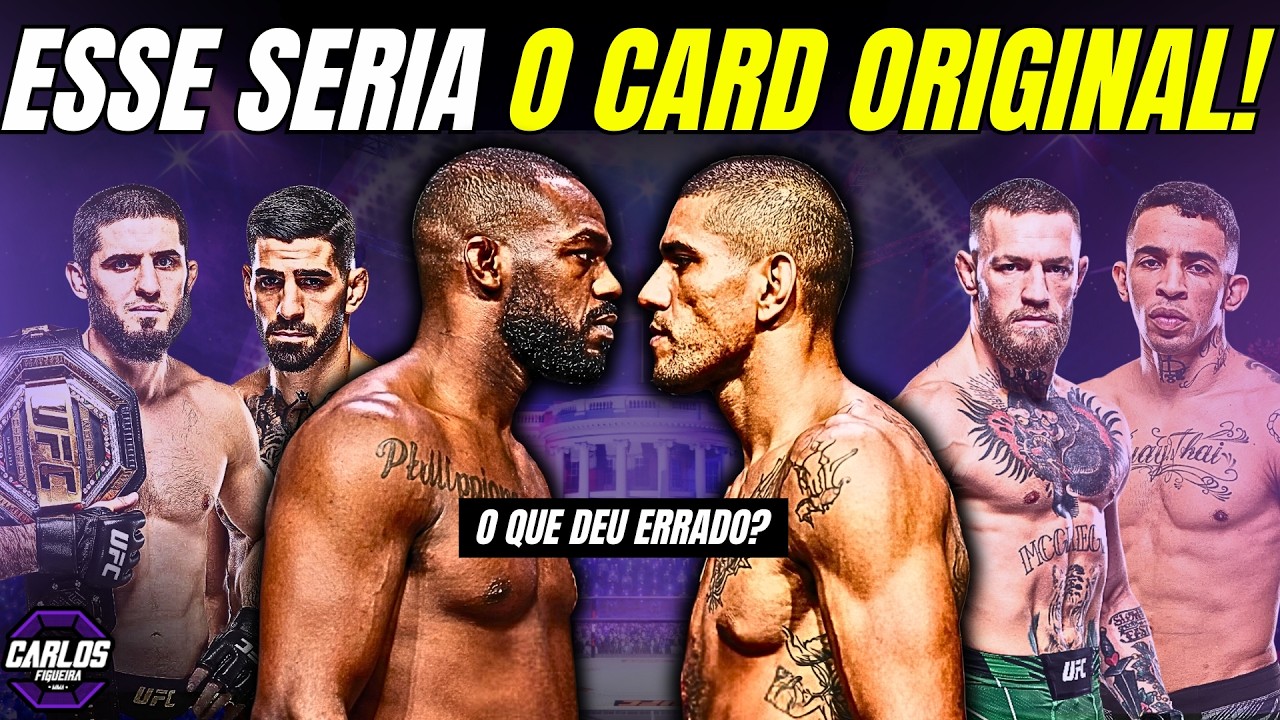 SURREAL! ESSE ERA O PLANO ORIGINAL DO UFC NA CASA BRANCA