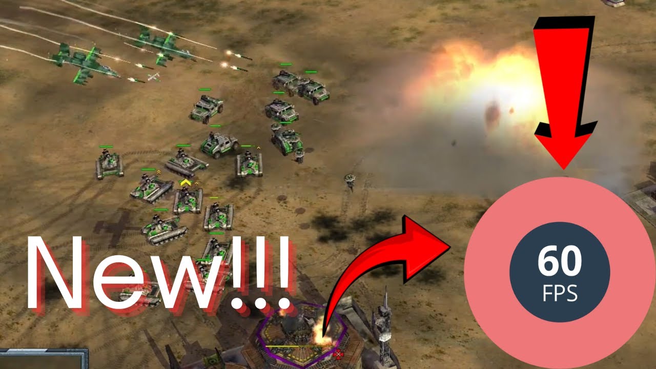 How To Play Generals Zero Hour In 60FPS | Generals ZH Guide