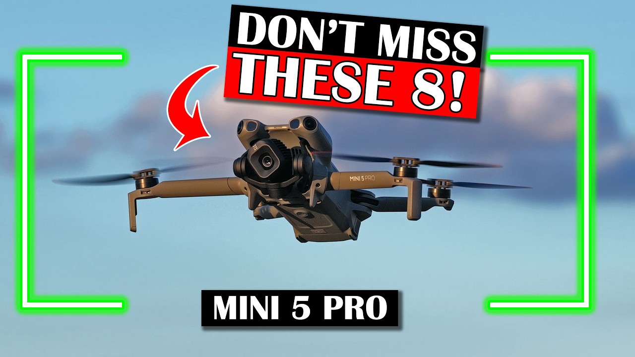 8 возможностей DJI Mini 5 Pro, о которых вы пожалеете, что не знали раньше