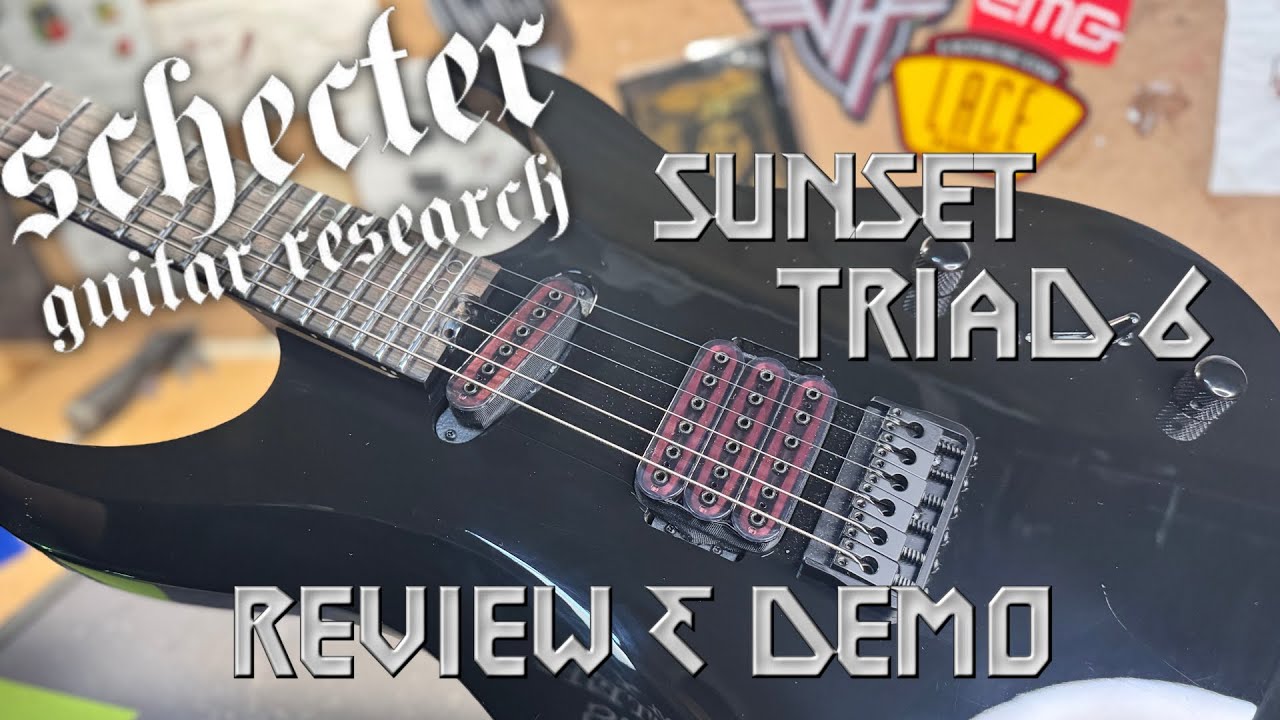 Обзор и демоверсия Schecter Sunset Triad 6