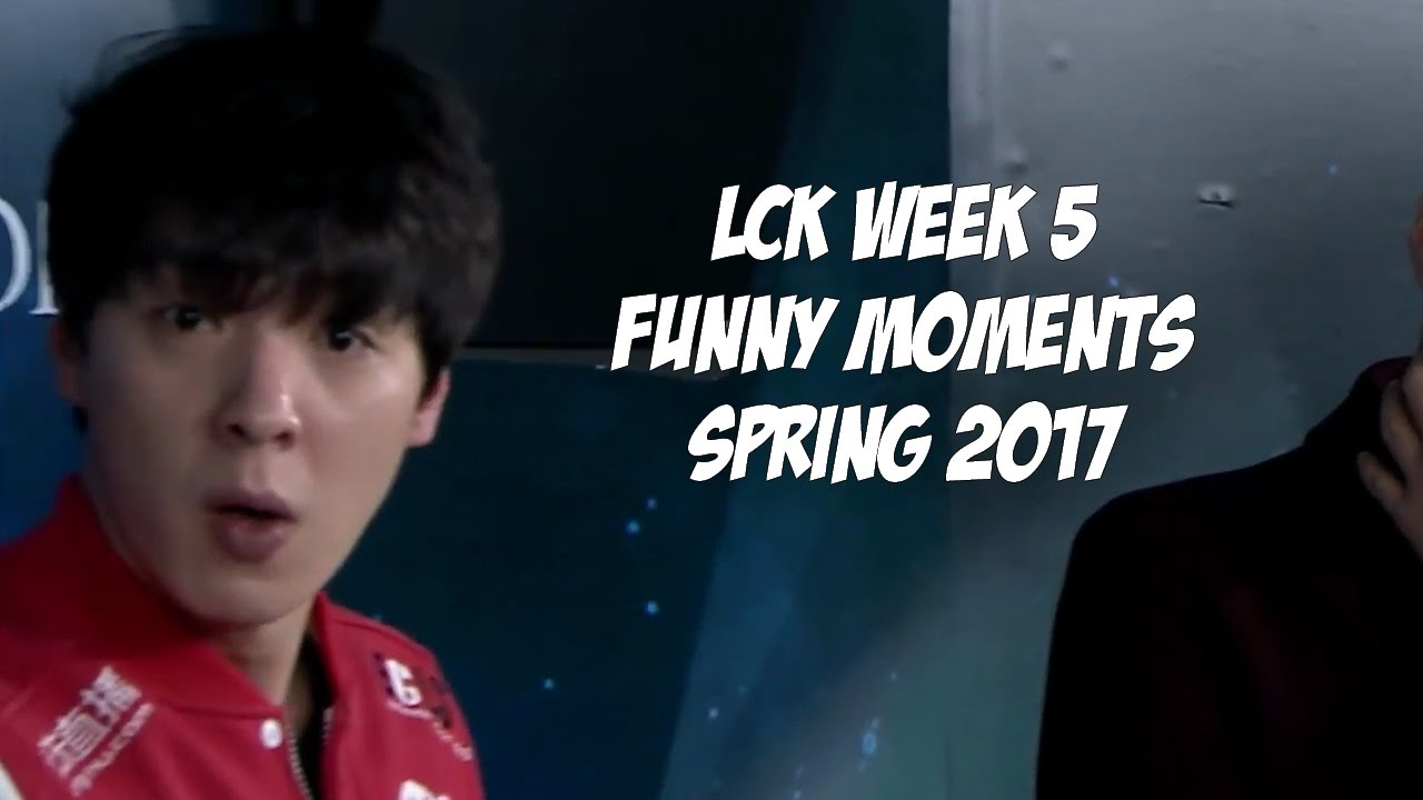 LCK WEEK 5 | FUNNY MOMENTS - SPRING 2017