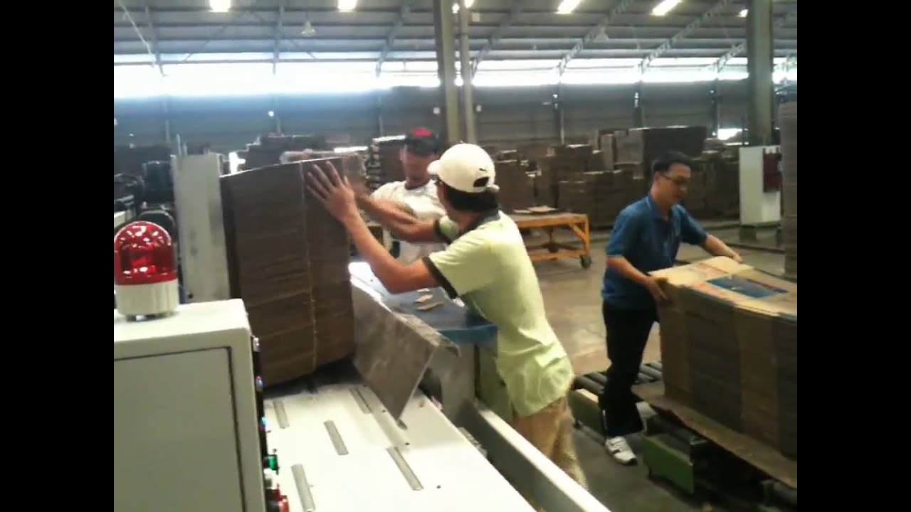 [Cheong Ryong ; Gluer] Auto Folder Gluing Machine-2