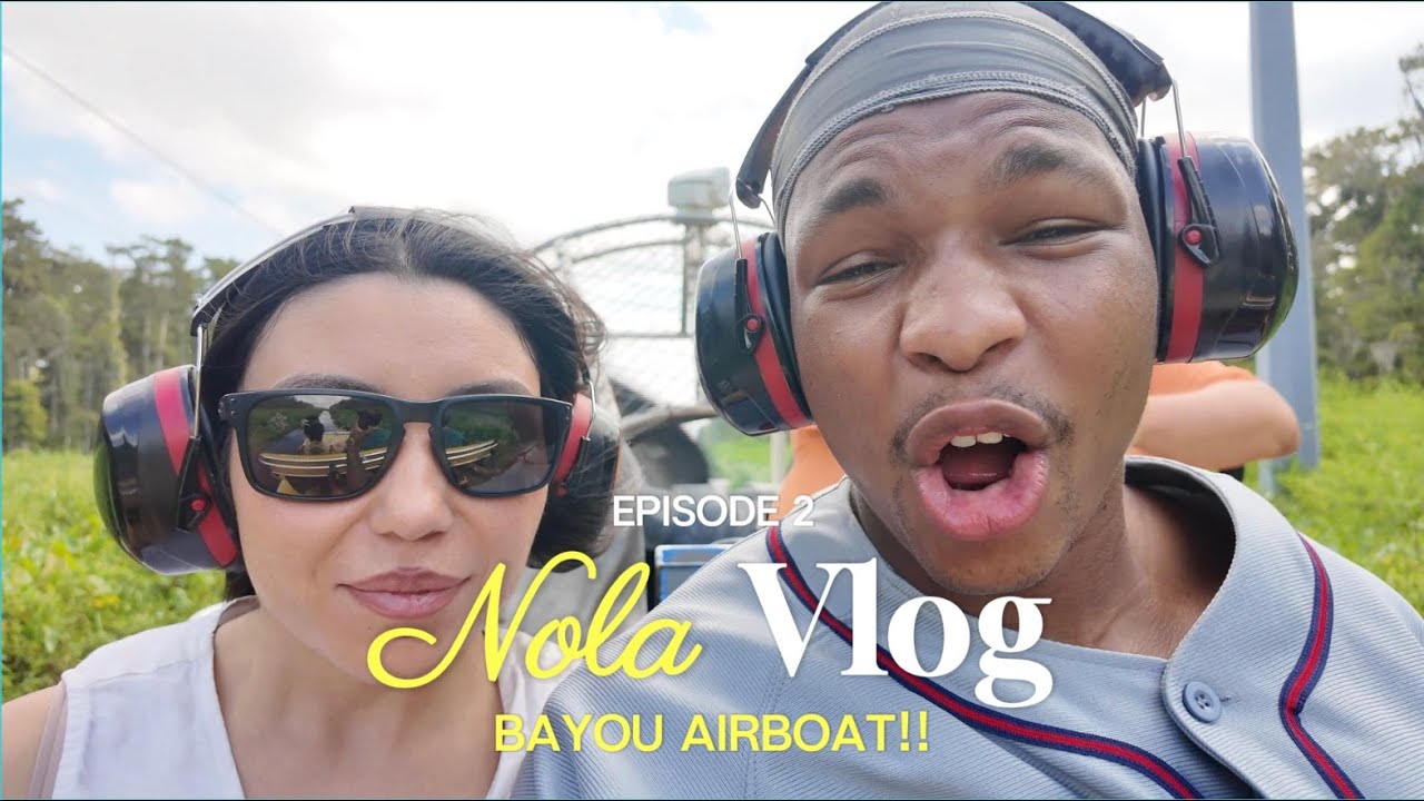 GATORS, BAYOUS AND AIRBOATS!! |NOLA VLOG EP 2|