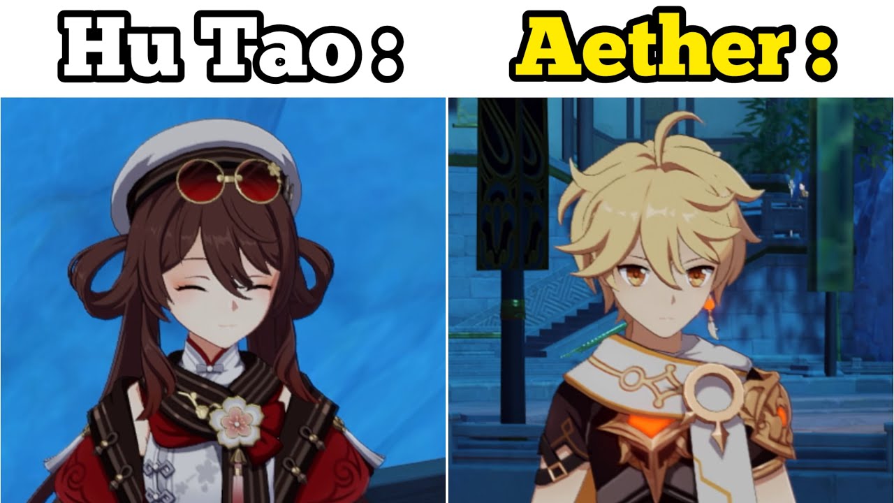 NO WAY AETHER IS FLIRTING WITH HU TAO 😭