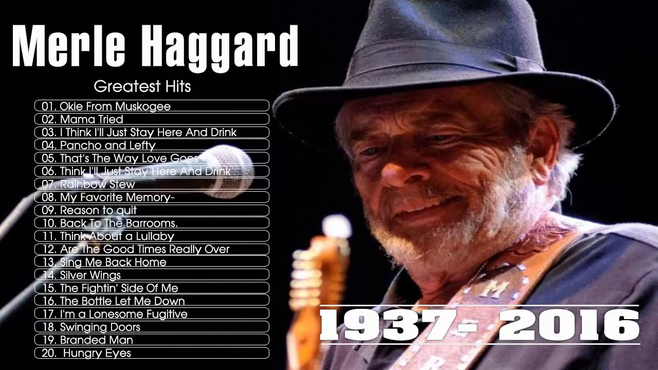 Merle Haggard Greatest Hits Playlist 2020 Country Music - Best Old Country Songs Collection 2020
