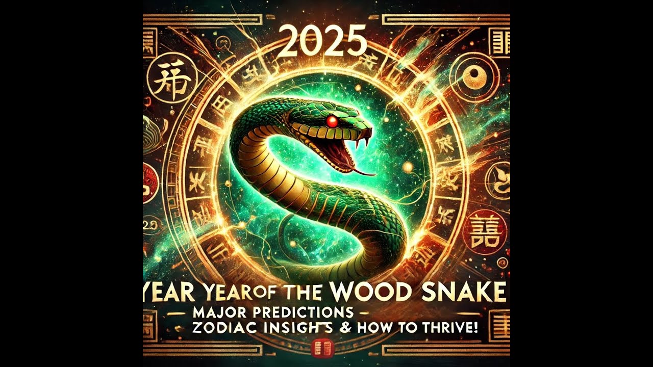 2025 Year of the Wood Snake 🐍 | Major Predictions, Zodiac Insights & How to Thrive!