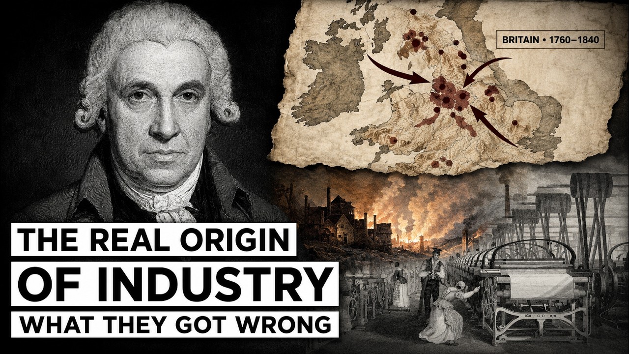 The True Origin of the Industrial Revolution: What Historians Get Wrong
