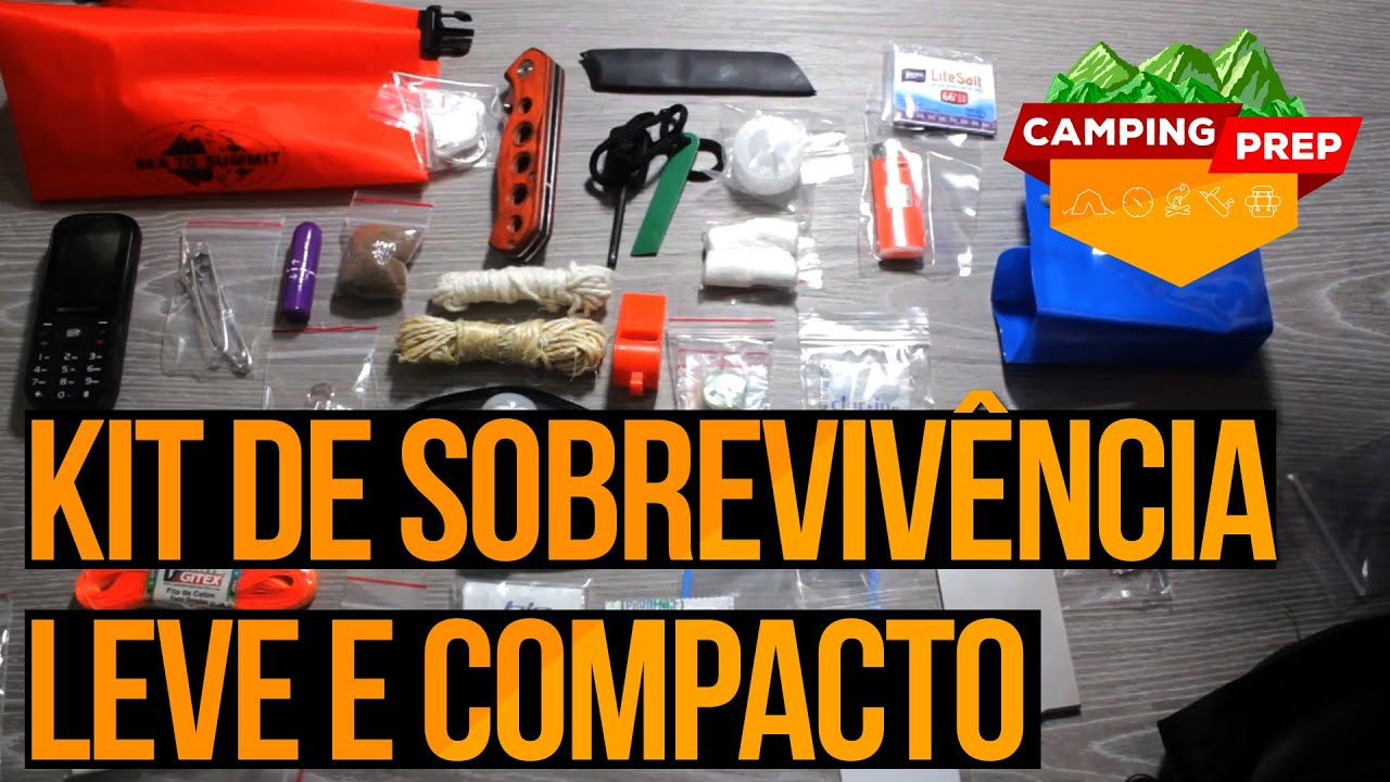 Kit de Sobrevivência Leve e Compacto