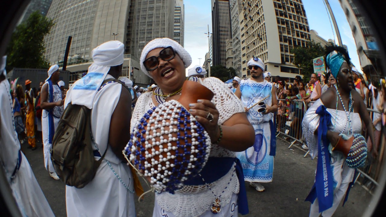 Afoxé Filhos de Gandhi na Avenida Chile 2019