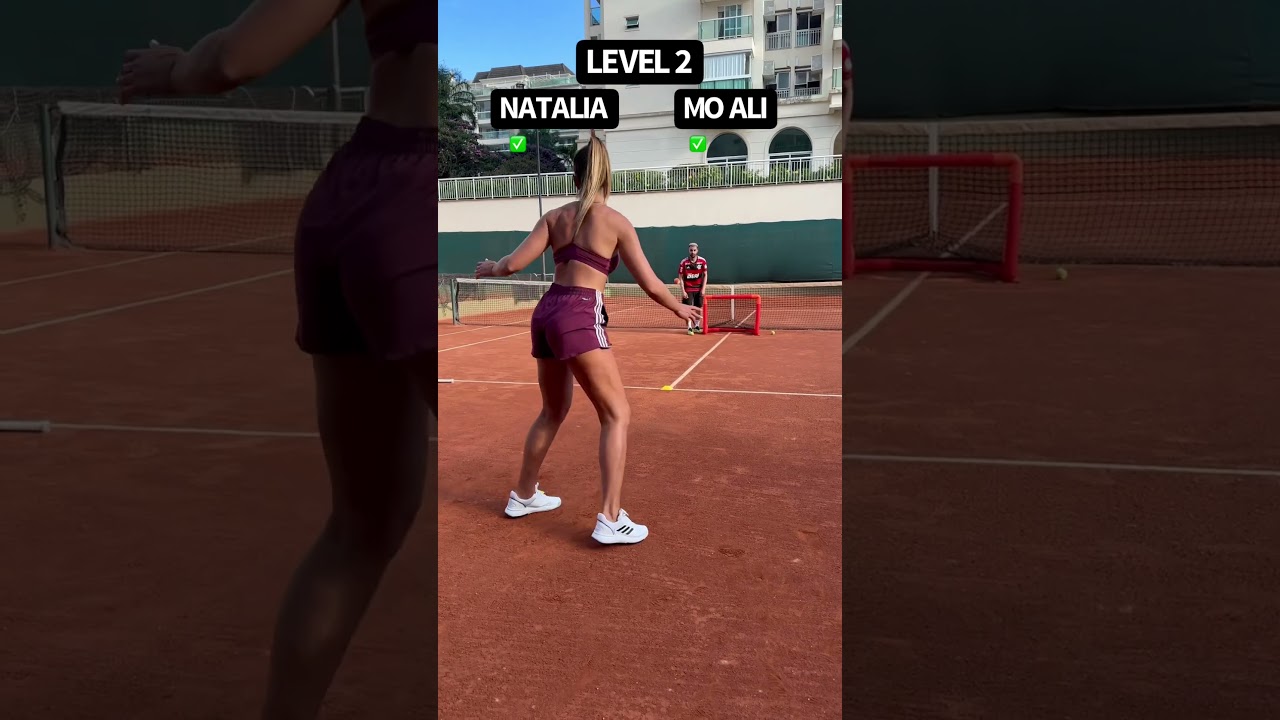Can I beat this women world champion foot volley player?