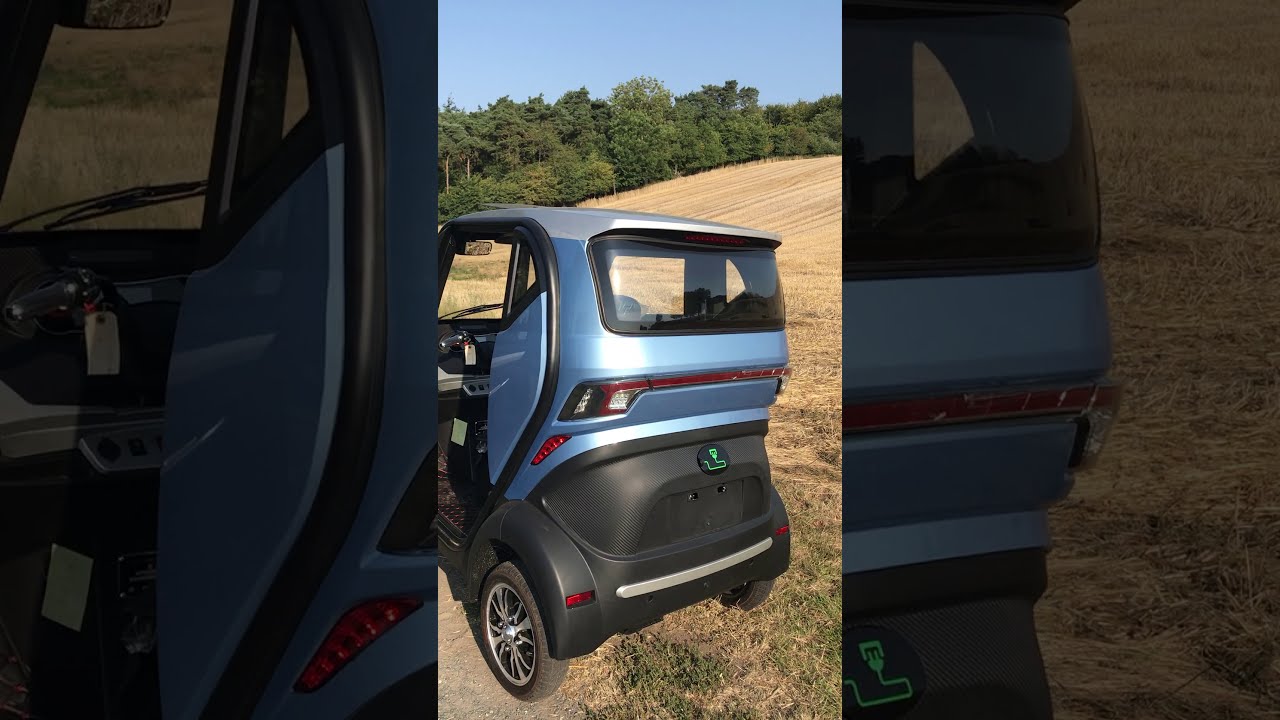 Kabinescooter Duro 3 - El-scooter Til To Personer
