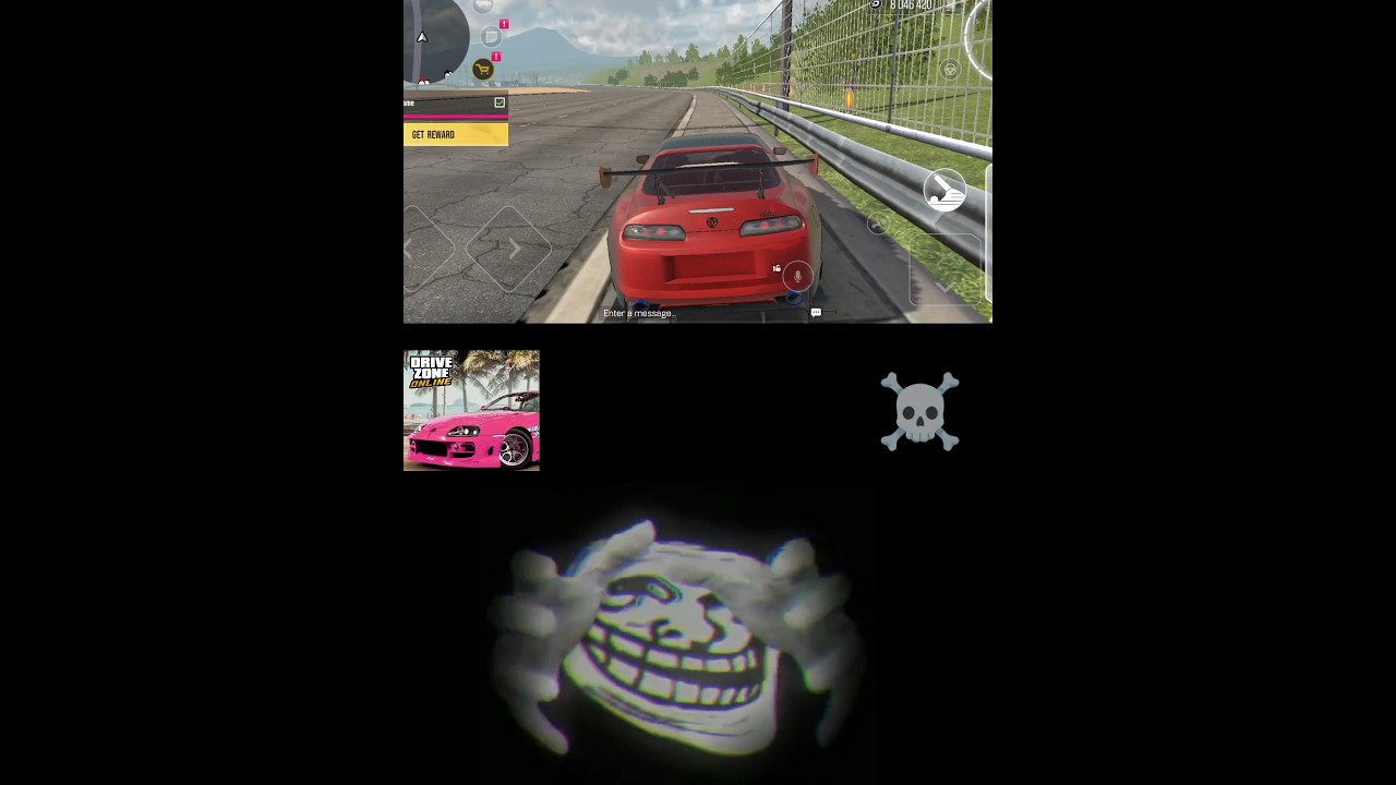 Drive Zone Vs Car Parking Multiplayer 💀 Toyota Supra Mk4 Sound comparison 🔥