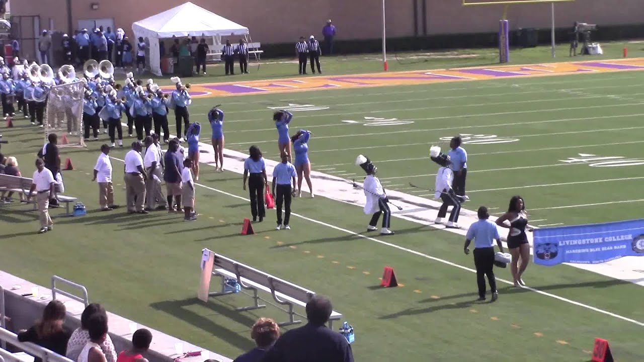 Livingstone College Marching In vs Benedict 2015