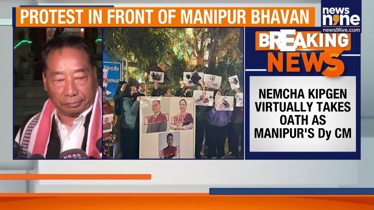 Nemcha Kipgen Becomes First Kuki-Zo Woman Deputy CM Amid Protests in Manipur | News9