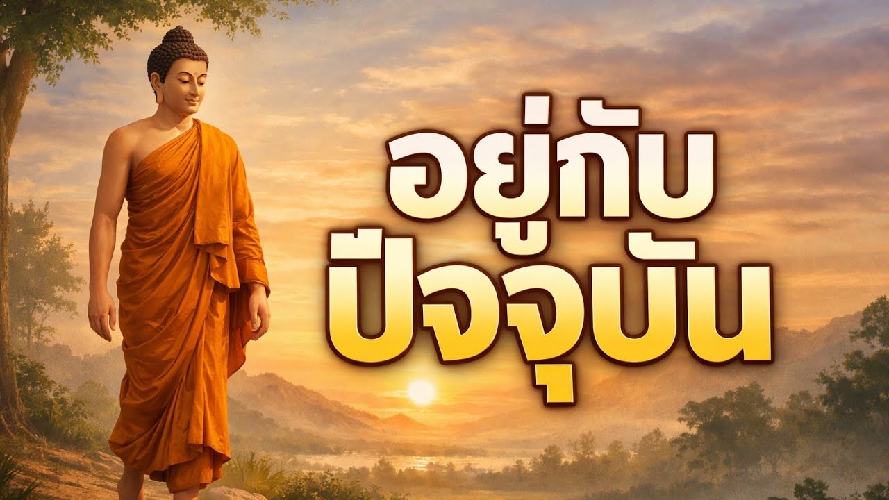 อยู่กับปัจจุบันไม่ใช่หนีโลก แต่คือวิธีรอดจากความทุกข์เรียนรู้ชีวิตจริงตามคำสอนพระพุทธเจ้า