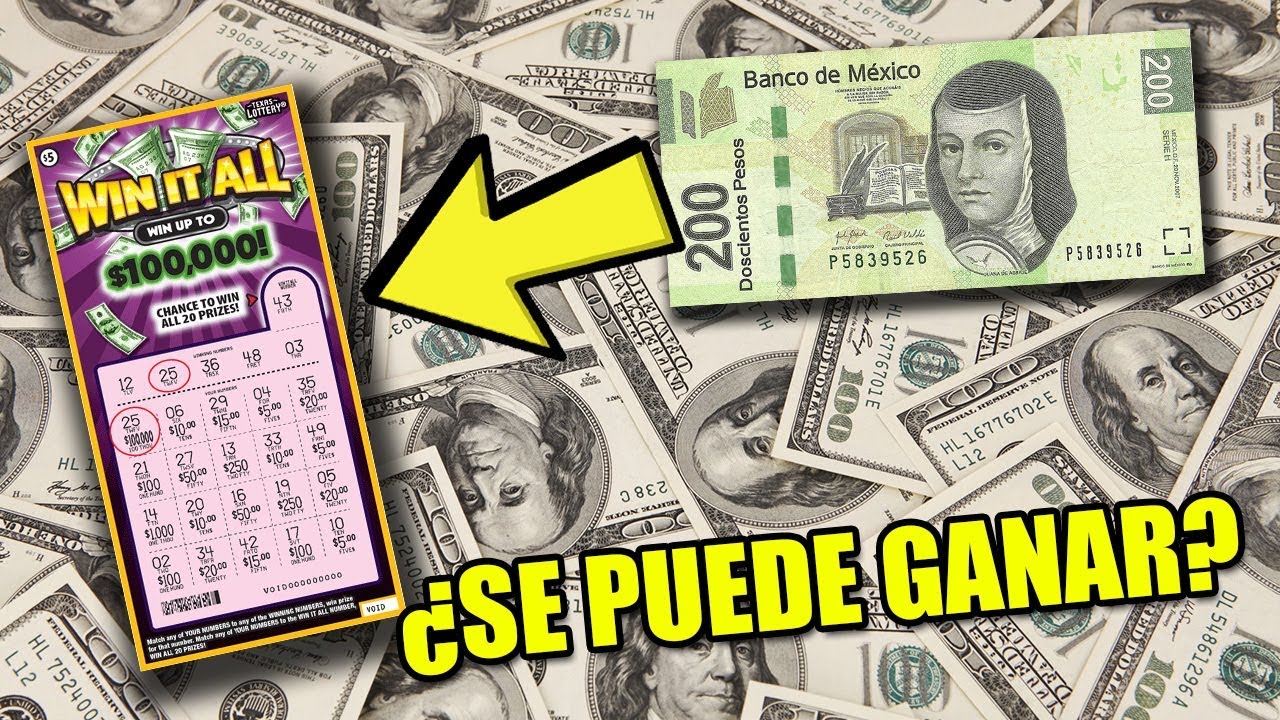 &iquest;SE PUEDE GANAR LA LOTERIA CON 200 PESOS? | RASCA Y GANA