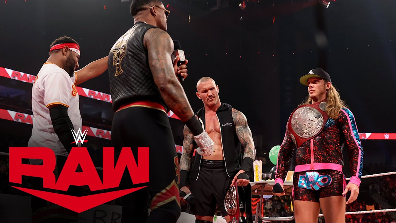 The Street Profits challenge RK-Bro for the Raw Tag Team Titles at WrestleMania: Raw, March 14, 2022