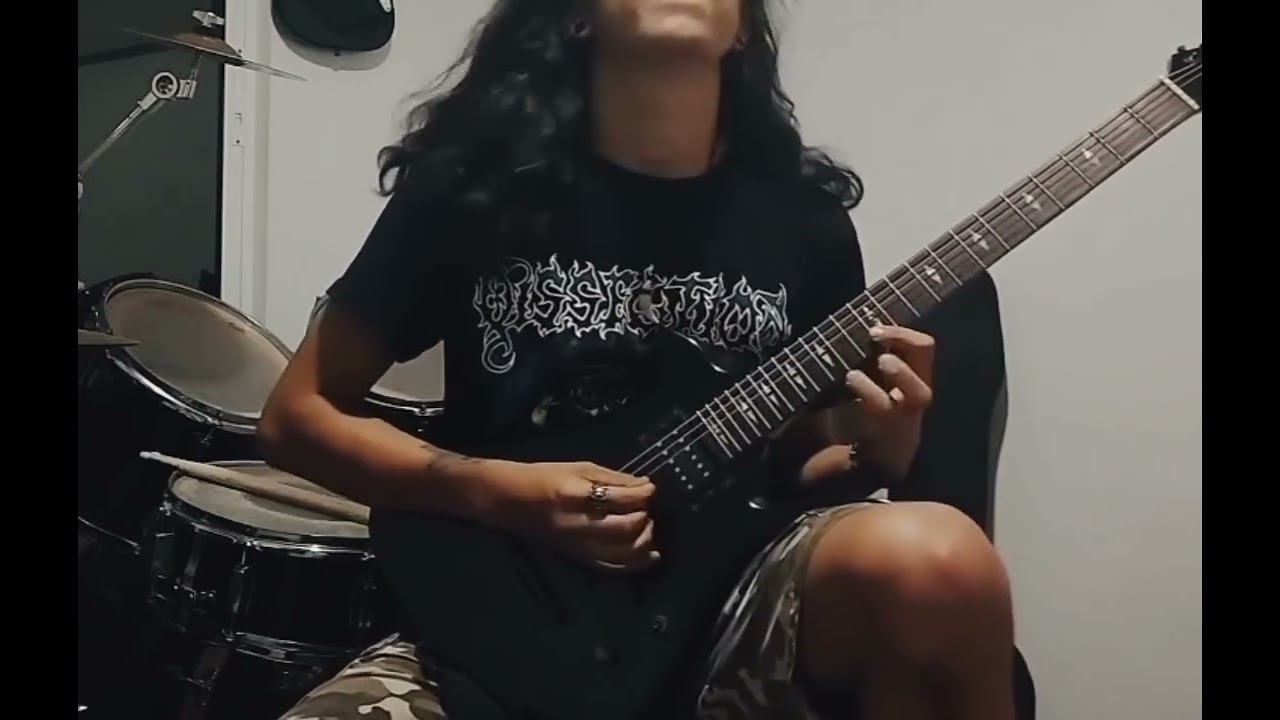 Ensayando. Love song - Tesla. Solo. 