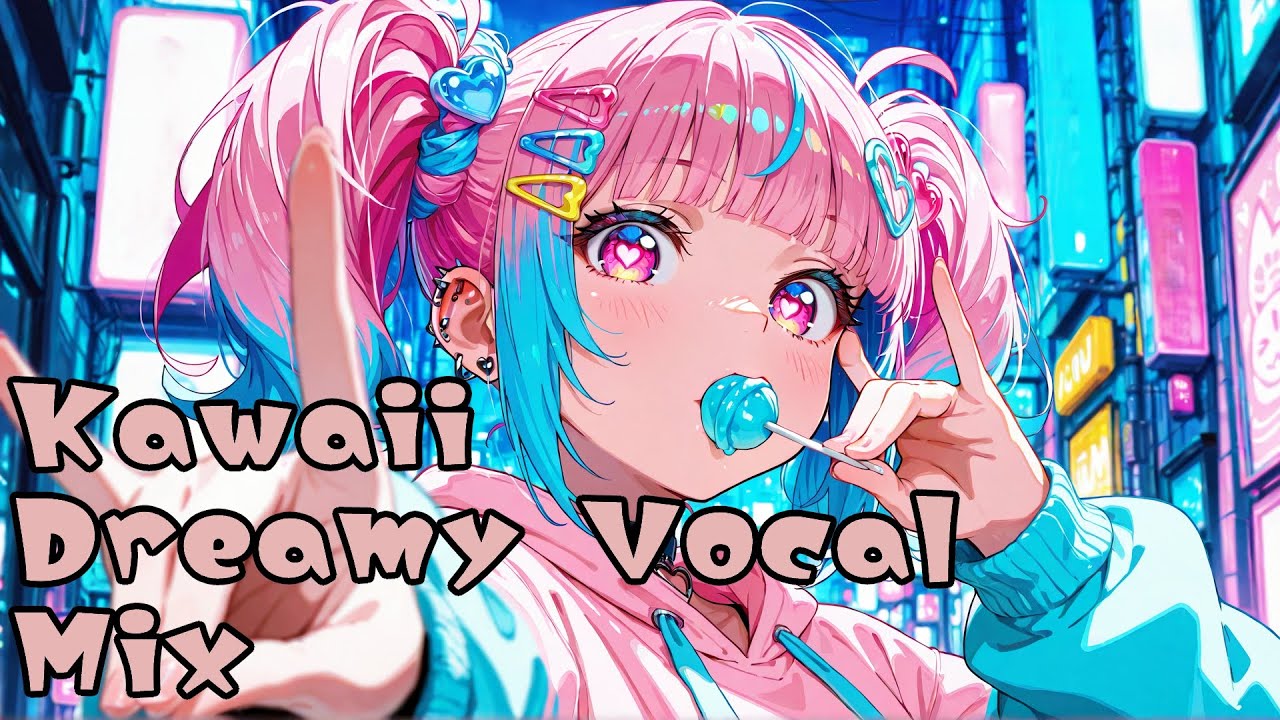 【フリーBGM/PlayList】Kawaii Dreamy Vocal Mix 【Kawaii Future Bass,EDM/勉強用/作業用/店内BGM/】