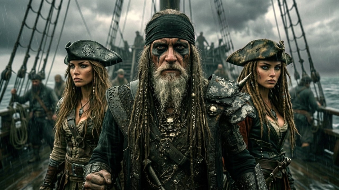 Pirate Metal | Damned to the Deep | Drinking, Gaming, Workout Music Playlist | Cinematic | 4k