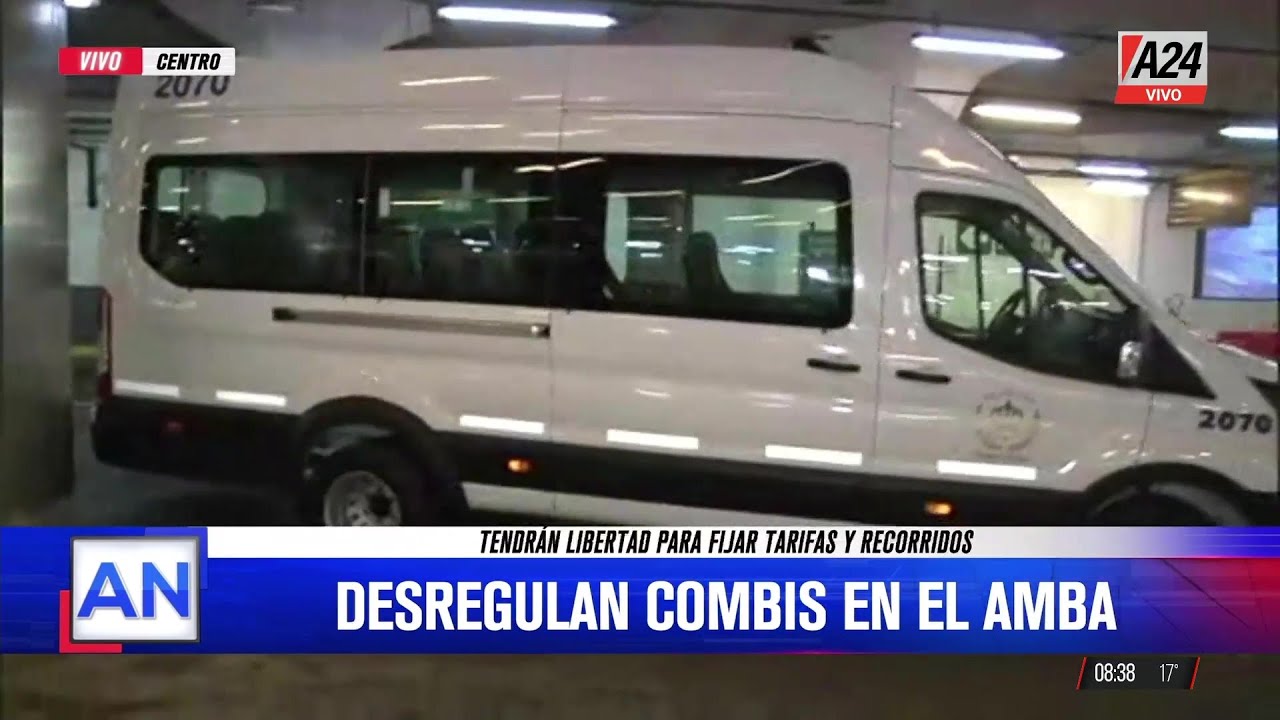 🚐 EL GOBIERNO DESREGULA LOS SERVICIOS DE COMBIS Y MINIBUSES EN EL AMBA