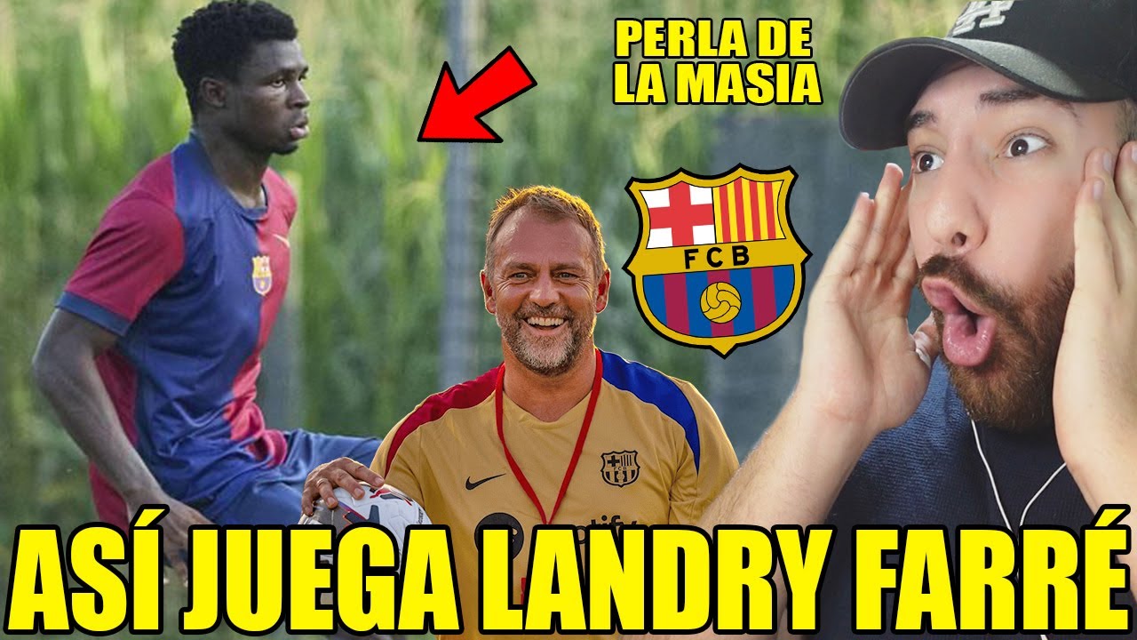 ASÍ JUEGA LARRY FARRÉ la PERLA de la MASIA que juega de TODO!!!