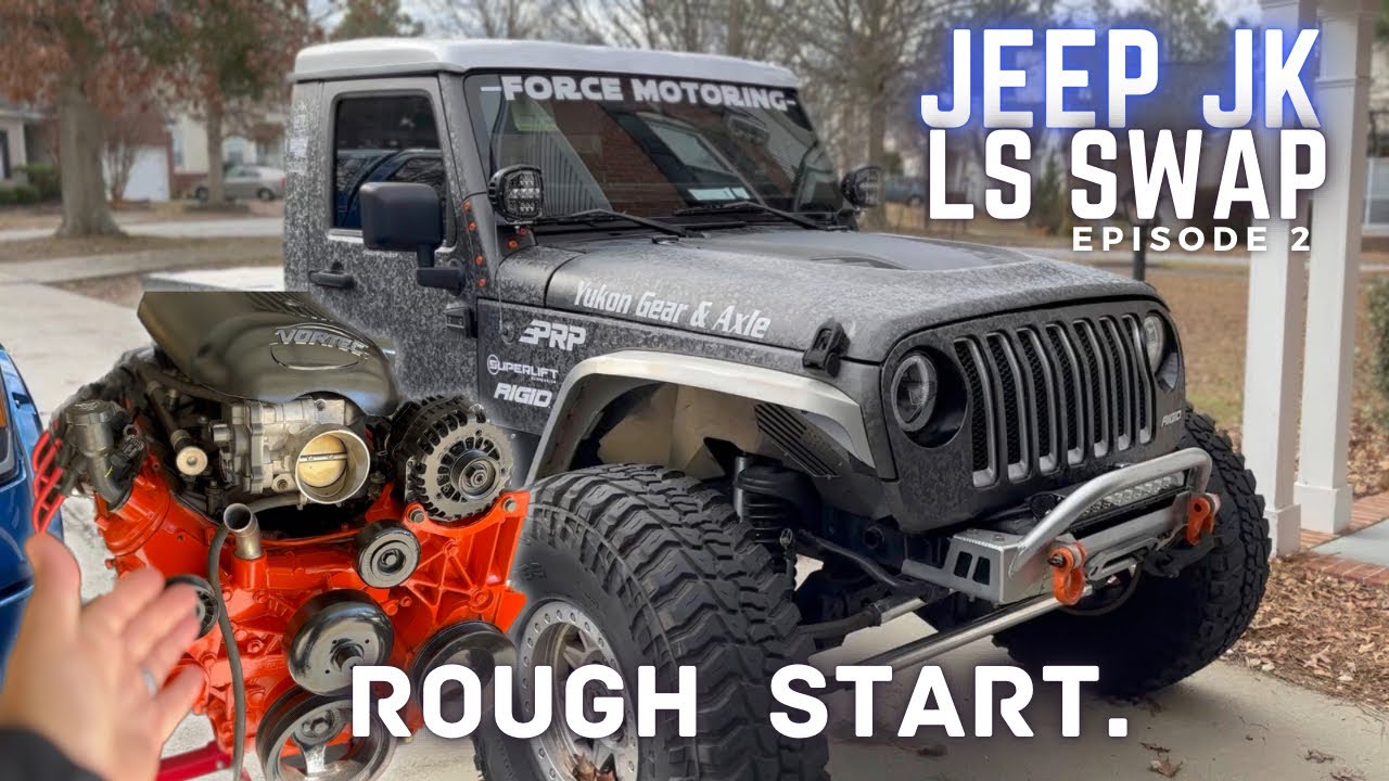 More Power, More Problems. - Jeep JK LS Swap Ep. 2