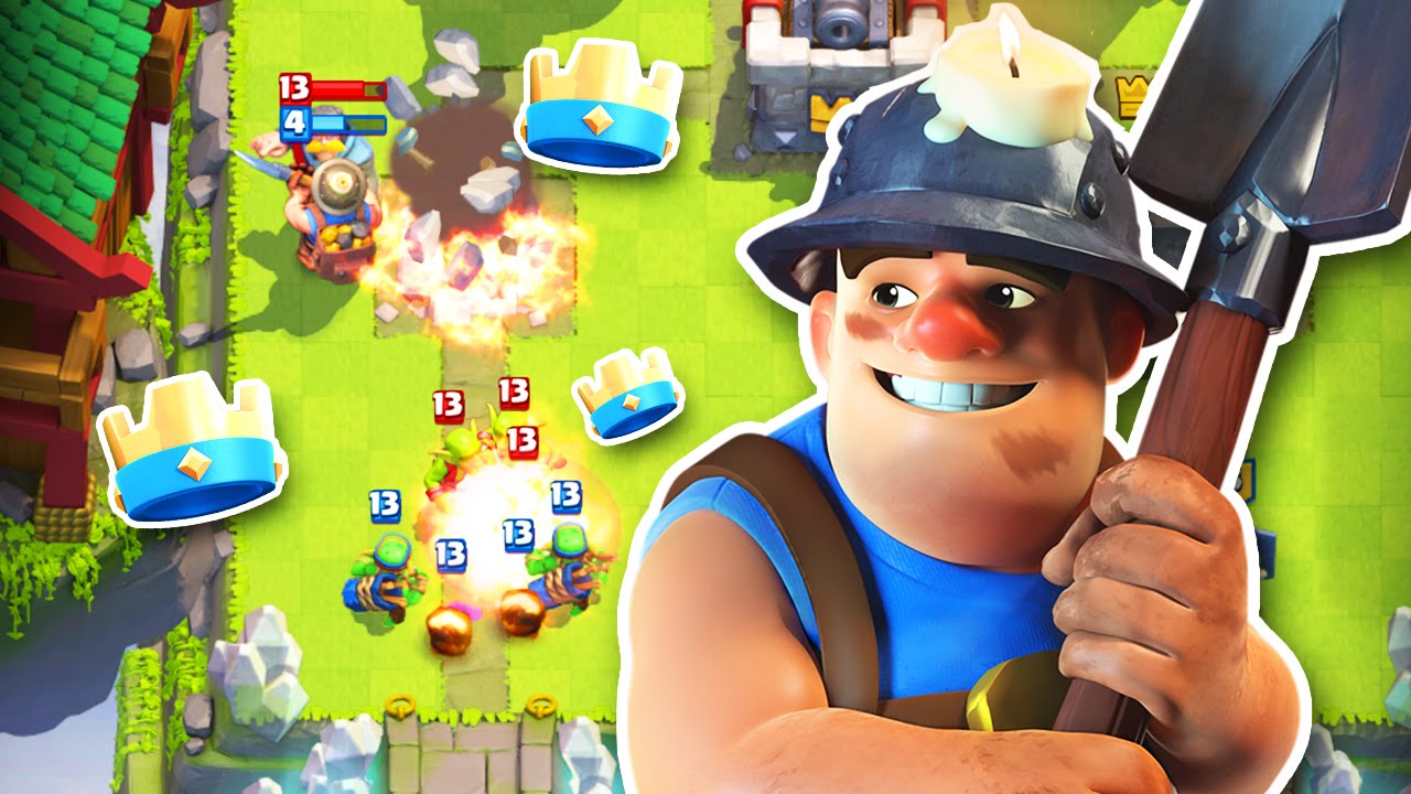 UPGRADING MINER :: Clash Royale :: I LOVE THIS DECK!