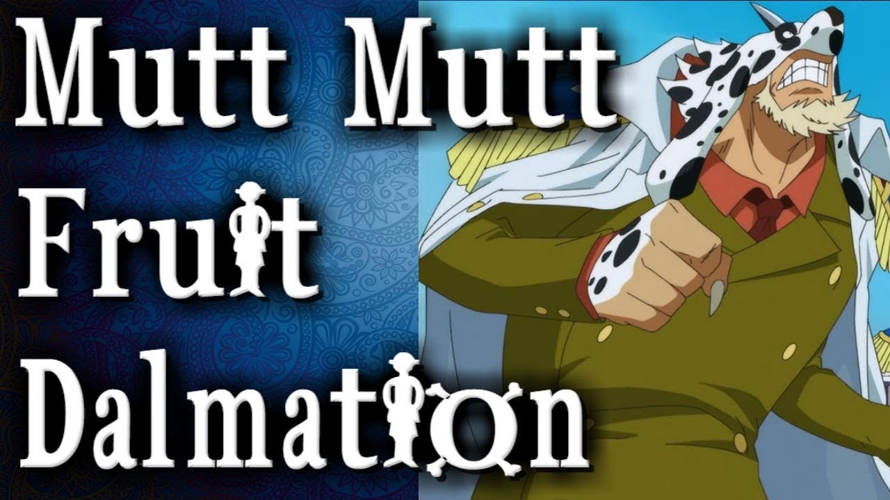 Mutt Mutt Fruit Model Dalmatian - Inu Inu no Mi - One Piece Devil Fruit