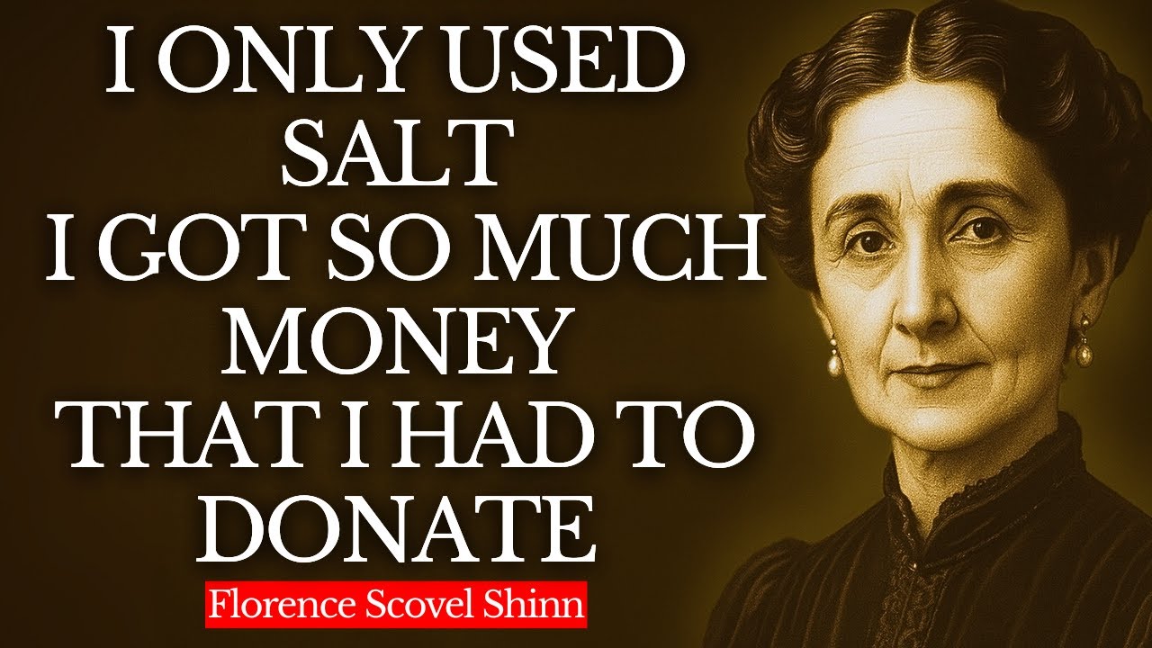 If I Were You, I Would Try The Salt Glass Ritual Today To Get Money And Prosperity - Florence Scovel