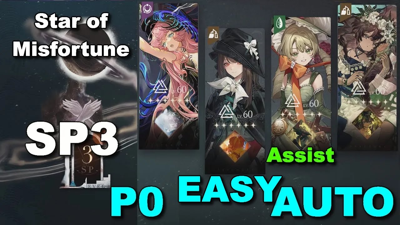 [ Reverse 1999 ] Star of Misfortune - Manifest Analysis 3 SP3 || PO clear EASY AUTO-BATTLE