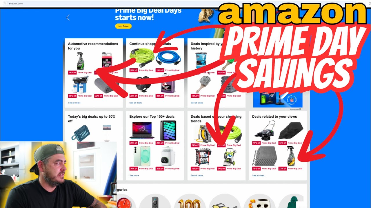АКЦИИ AMAZON PRIME DAY (октябрь) Большие скидки на ваши любимые товары!