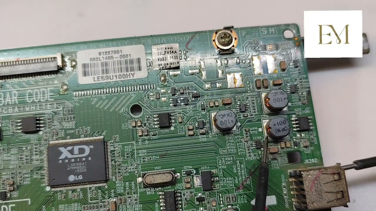 LG 22KF454A-TG voltage detail