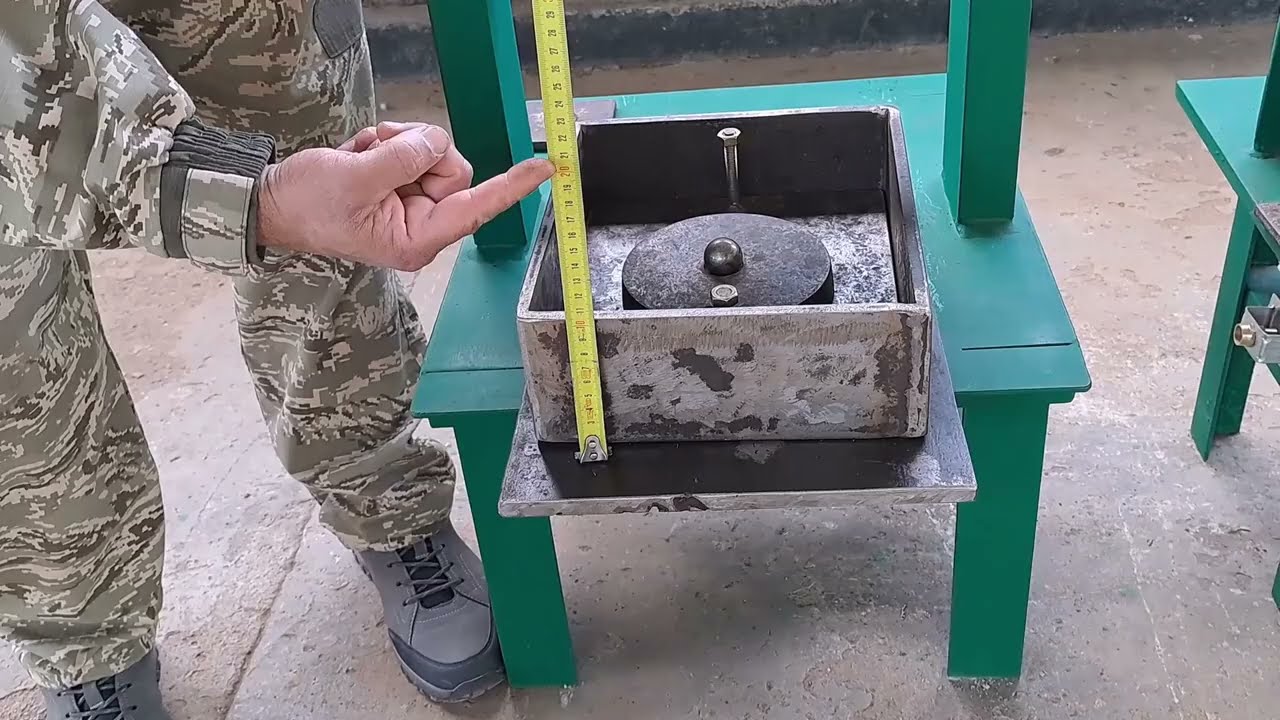 Пресс для жмыха своими руками. Пресс для макухи
