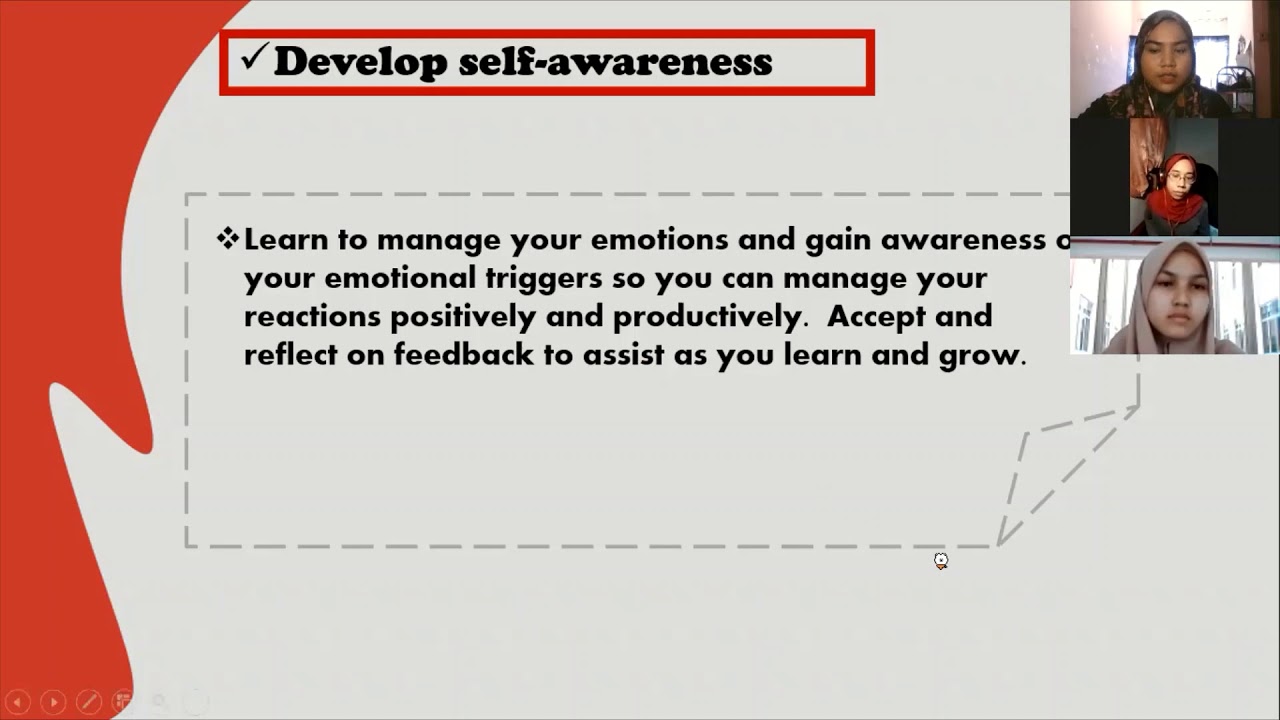 How to show professionalism behavior in working environment.